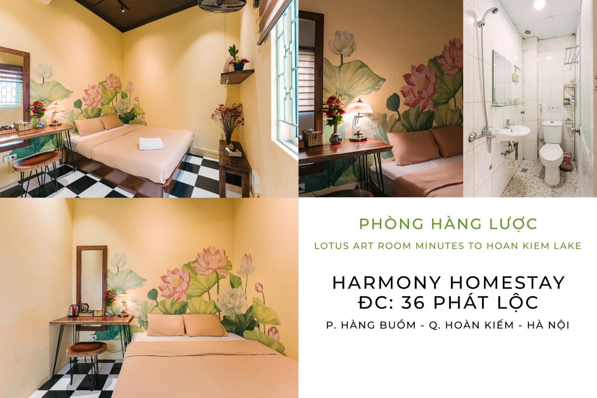 Harmony Homestay - Hanoi Homestay In Old Quarter Esterno foto